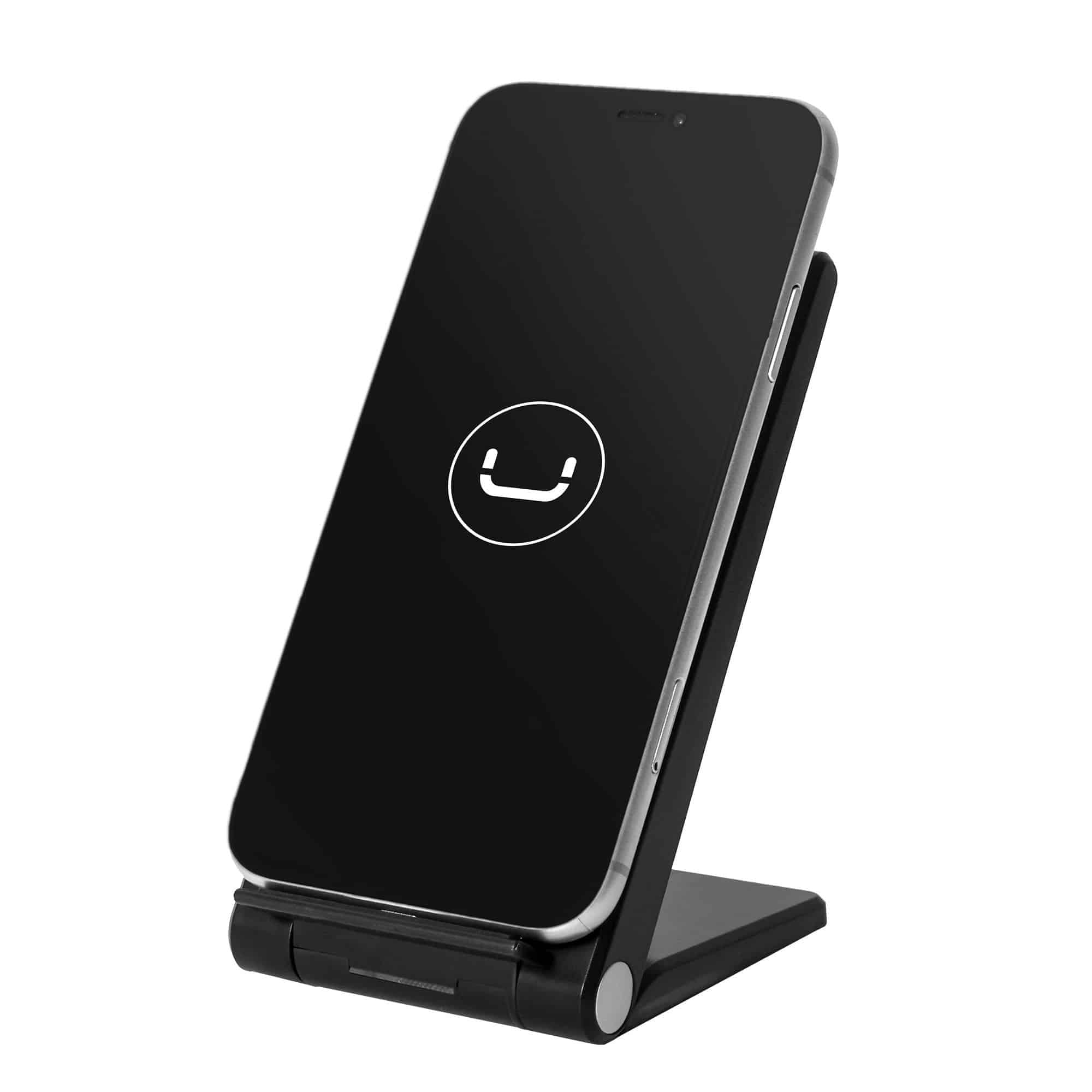 Cargador UNNO TEKNO stand con carga inalambrica - 15w - PW5113BK