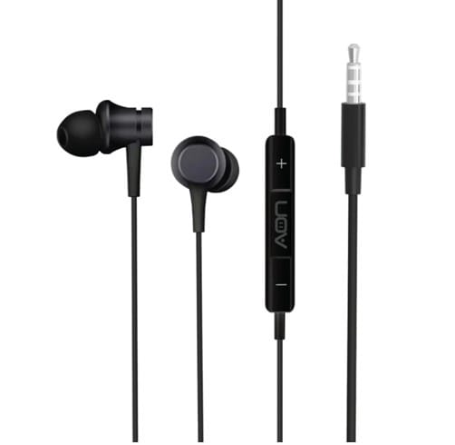AON Boom Buds – 3.5mm – Negros – AO-EP- 1001