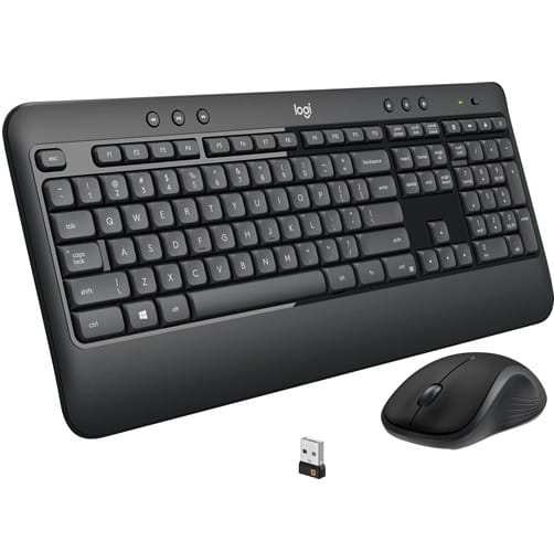 Teclado y Mouse Logitech Mk540 -  ingles -  Negro