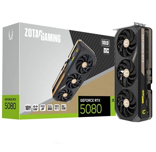 Zotac Gaming Geforce RTX 5080 Solid OC 16 GB