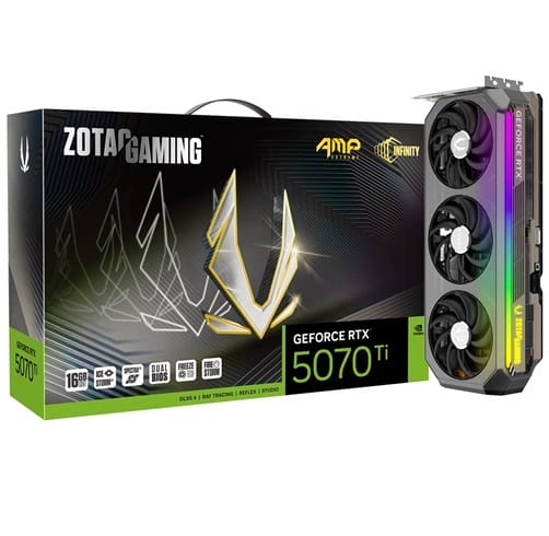 Zotac Gaming Geforce RTX 5070Ti AMP Extreme Infinity 16 GB